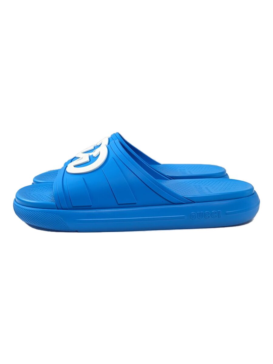 【中古】GUCCI◆サンダル/UK9/BLU/780296【シューズ】