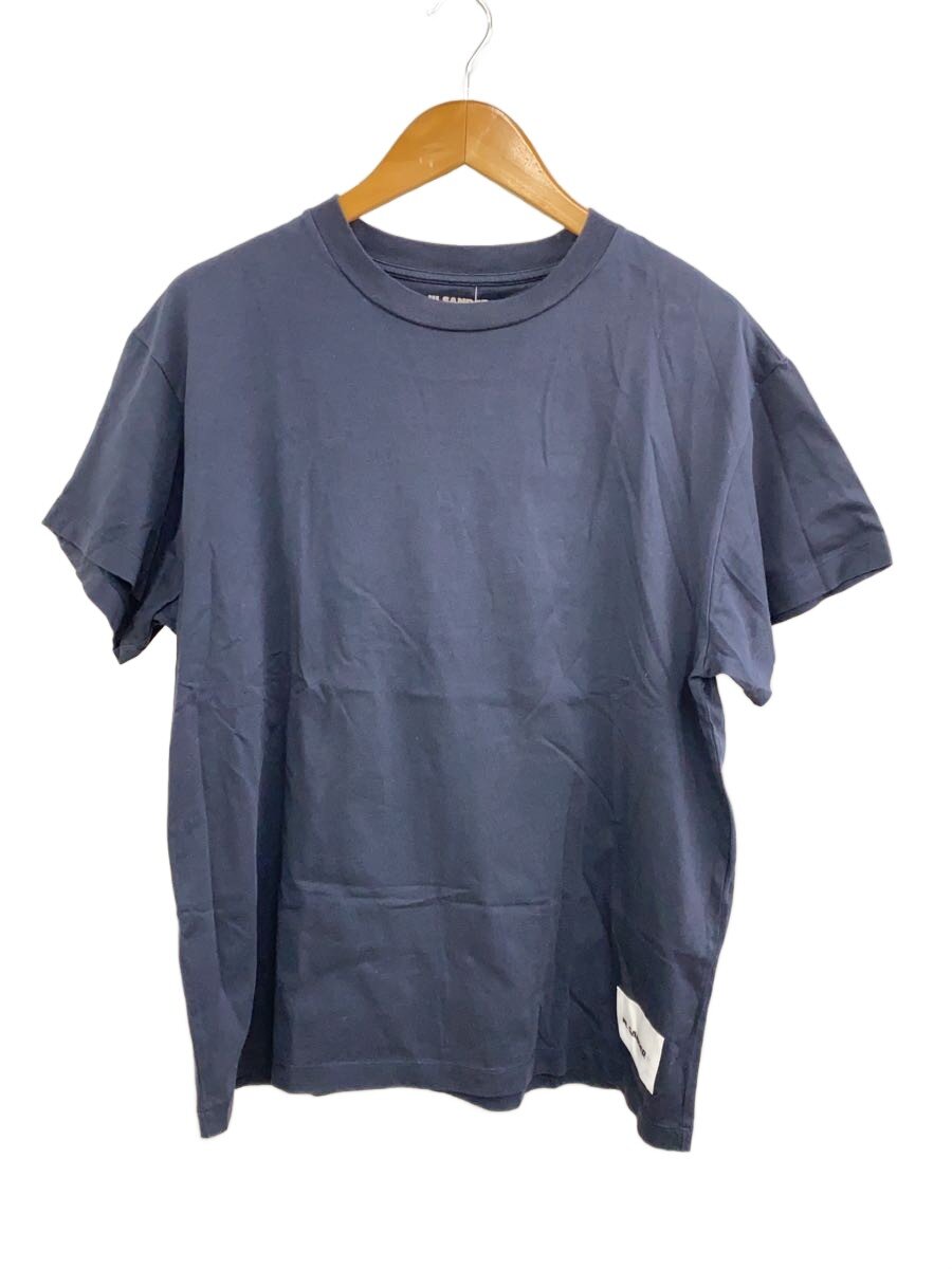 【中古】JIL SANDER◆プルオーバー/L/綿織物/NVY/無地/JPUU706530/+【メンズウェア】