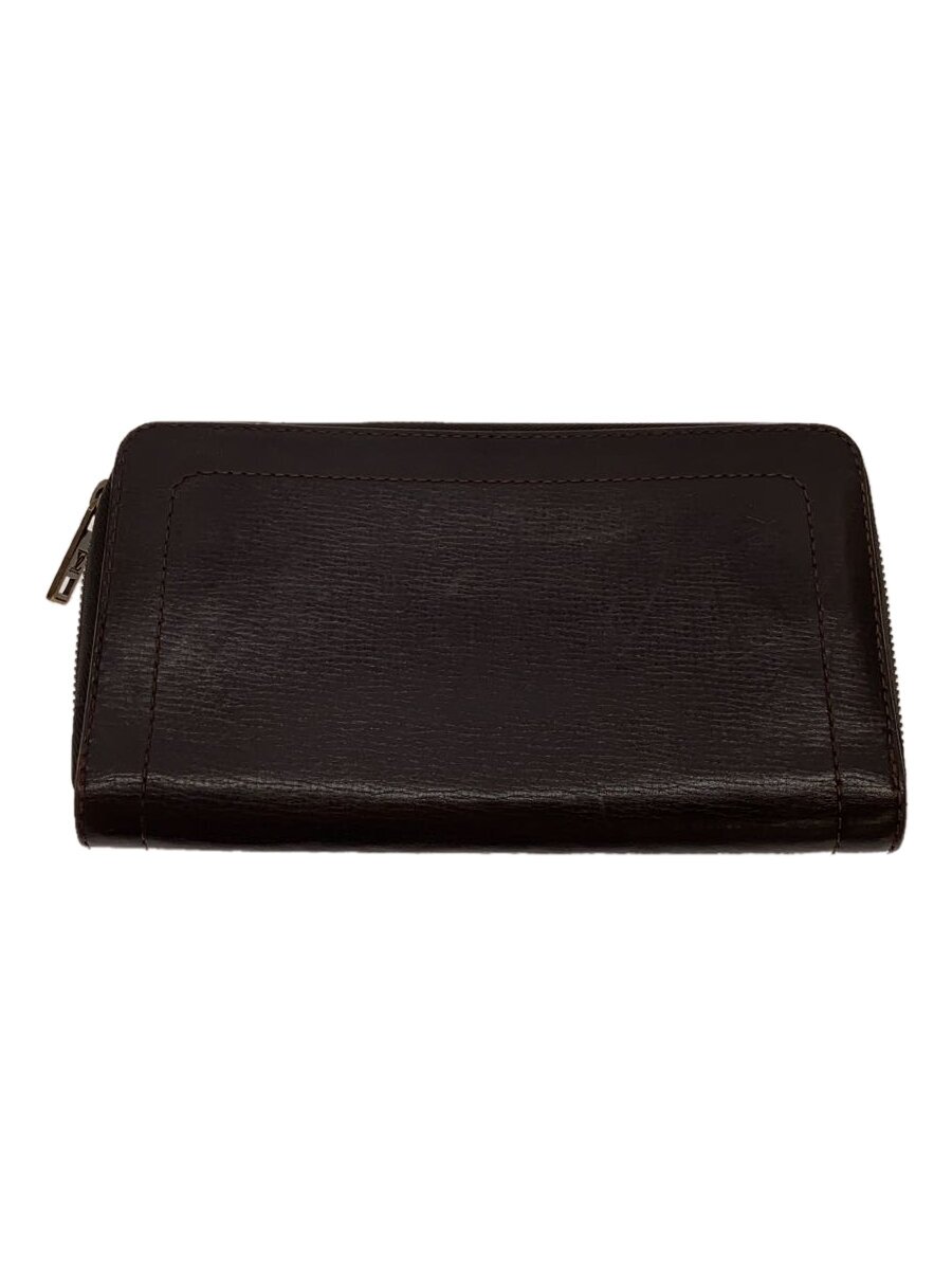 【中古】LOUIS VUITTON◆ジッピー・オーガナイザー_モルモンの州_BLK/なめし革/BLK/メンズ【服飾雑貨他】