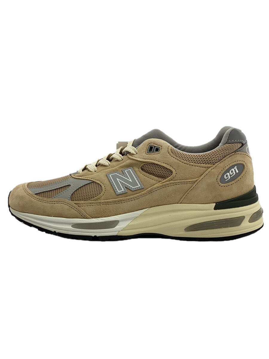【中古】NEW BALANCE◆U991/ベージュ/US10/BEG//【シューズ】