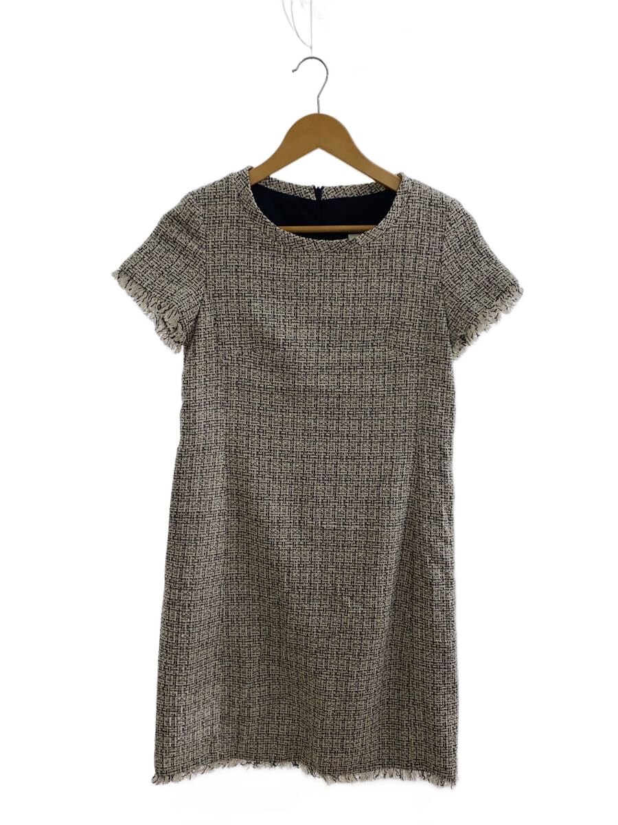 【中古】MAX MARA◆ツィード/半袖衣装/36/綿織物/黒いこと/黒/白いこと/白/522109876【レディース御召しもの】