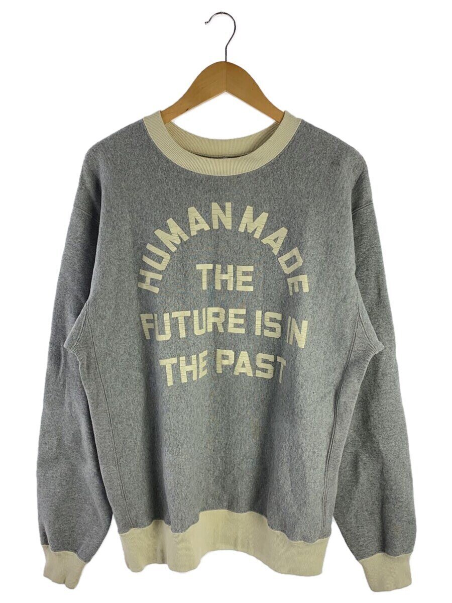 【中古】HUMAN MADE◆汗水/L/綿織物/GRY【メンズウェア】