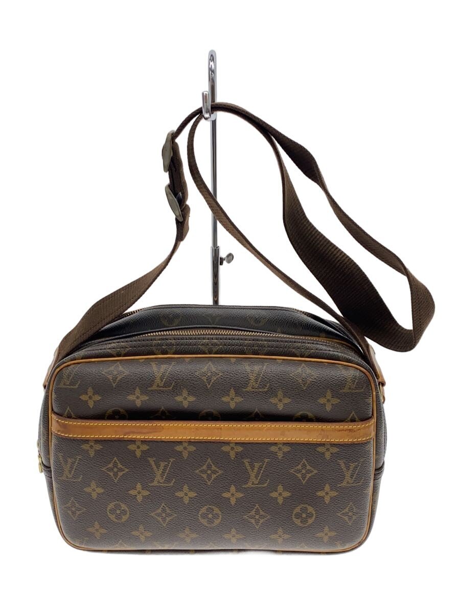【中古】LOUIS VUITTON◆リポーターPM_モノグラム・キャンバス/PVC/BRW【バッグ】|2nd STREET 店