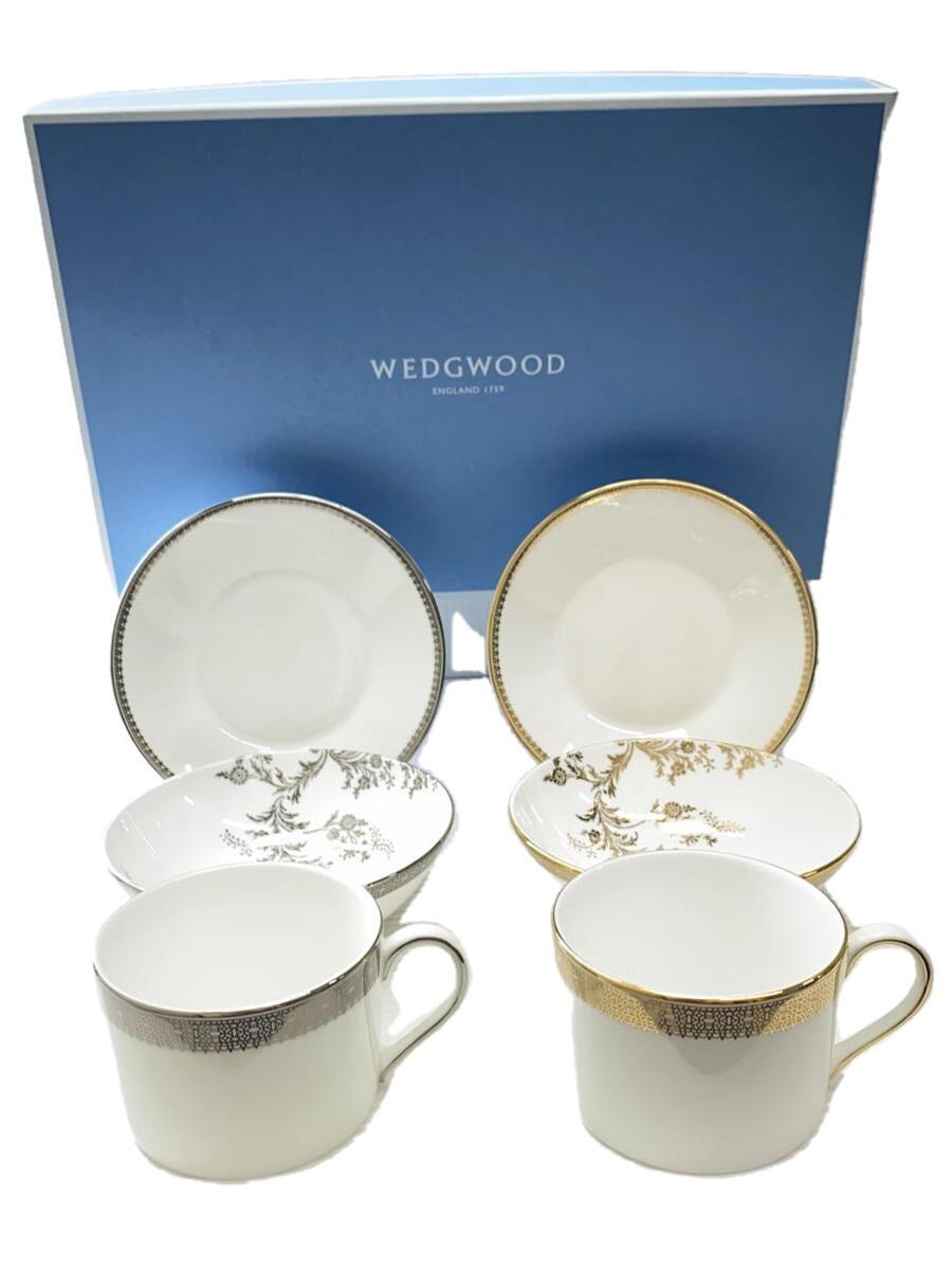 【中古】WEDGWOOD◆優勝杯\u0026平円盤/2点仕掛ける/どんぶり鉢2点仕掛ける/ヴェラオン/未当て嵌める品【勝手もと設備】
