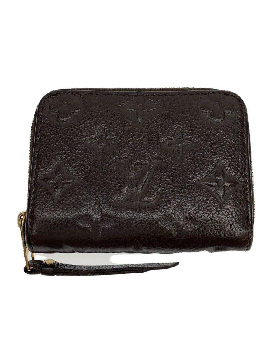 【中古】LOUIS VUITTON◆ジッピー・コインパース_モノグラム・アンプラント/レザー/BRW/メンズ【服飾雑貨他】|2nd STREET 店