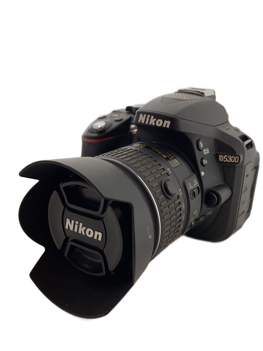 【中古】Nikon◆×デジタル一眼写真機 D5300 AF-P ダブルズームキット【写真機】