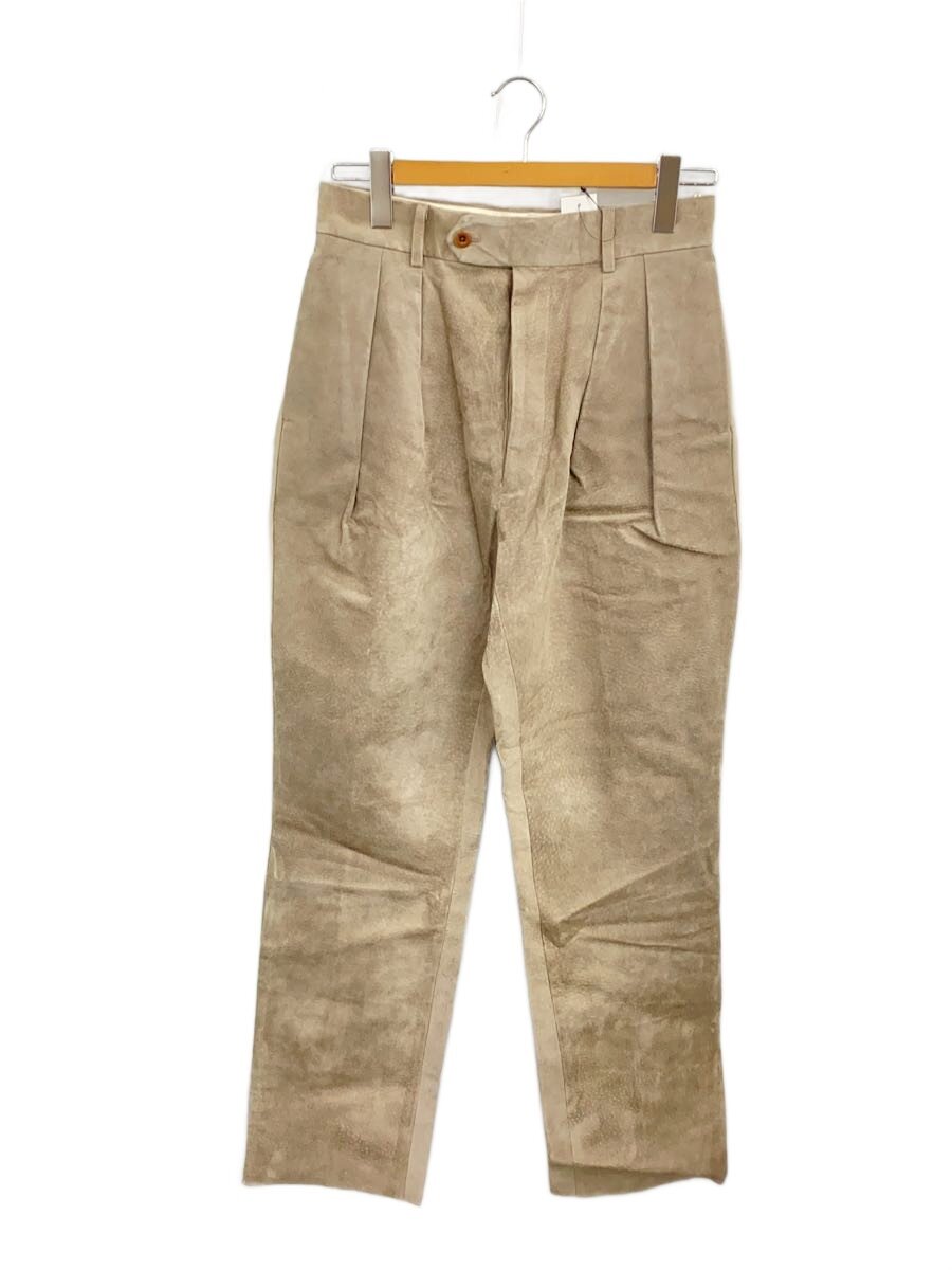 【中古】NEAT◆WP PIG SUEDE STANDARD TYPE1/下つ方/44/豚革/BEG/23-02PSS-TI//【メンズウェア】