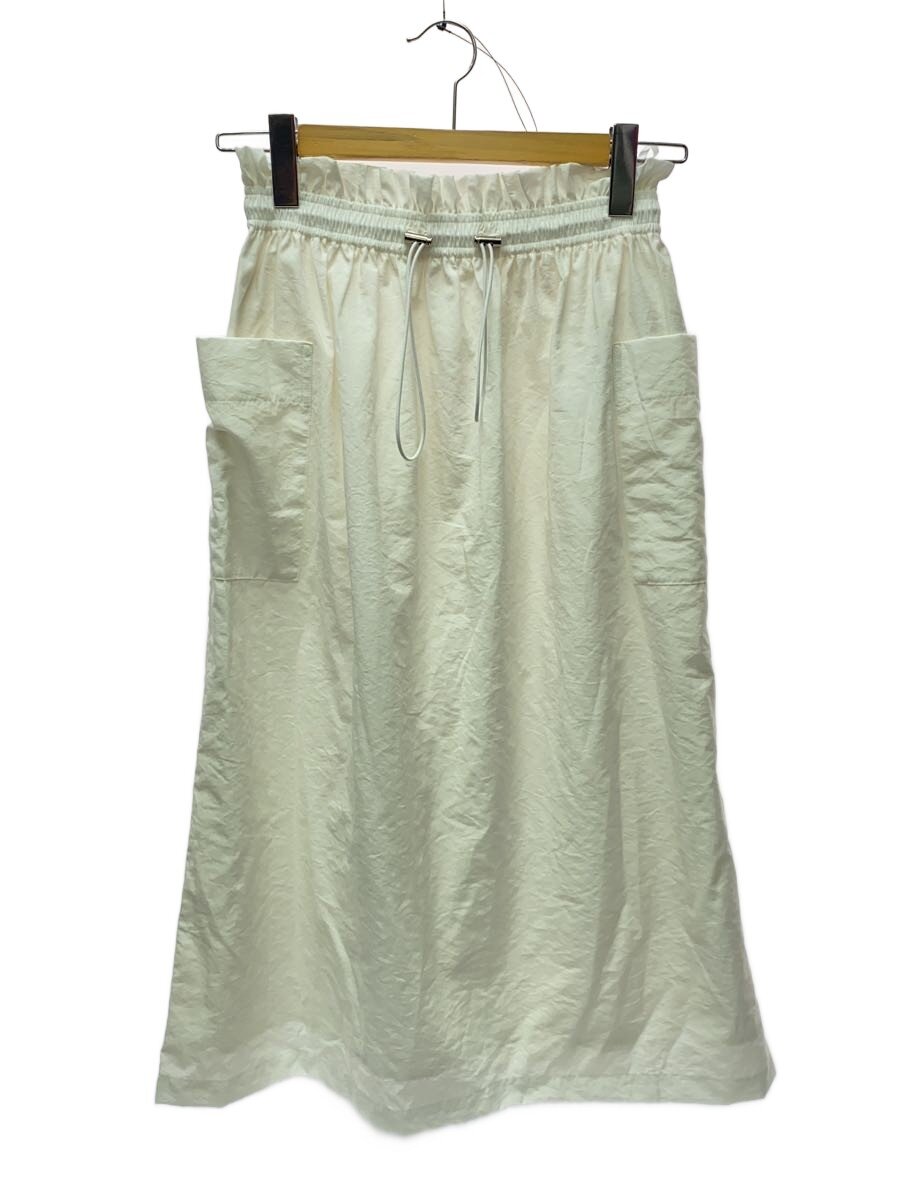 【中古】MACKINTOSH PHILOSOPHY◆ロングスコート/38/ナイロン/WHT/無地/h5s07-531-02//【レディースお召しもの】