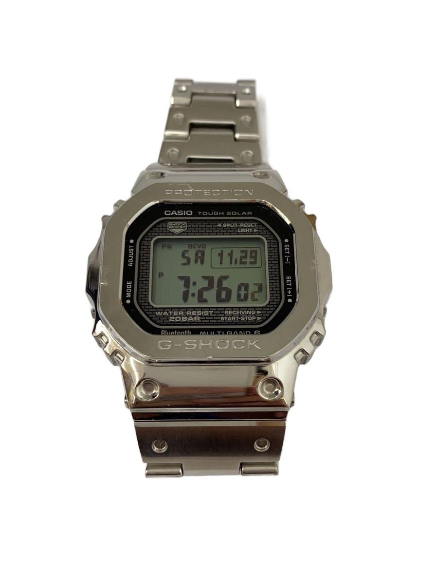 【中古】CASIO◆ウオッチ/デジタル/ステンレス鋼/BLK/SLV/チタン/GMW-B5000【服飾雑貨他】