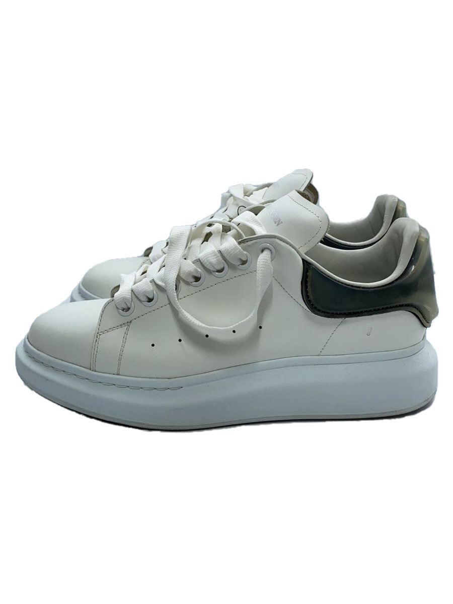 【中古】Alexander McQueen◆ローカットスニーカー/40.5/白いこと/なめし革/606549//【シューズ】