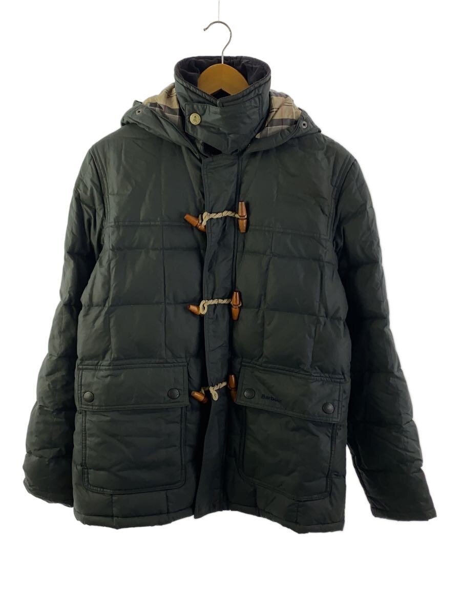 【中古】Barbour◆落ちこむ上衣/M/ナイロン/GRN/1202254/NATURAL DOWN AND FEATHERS【メンズウェア】