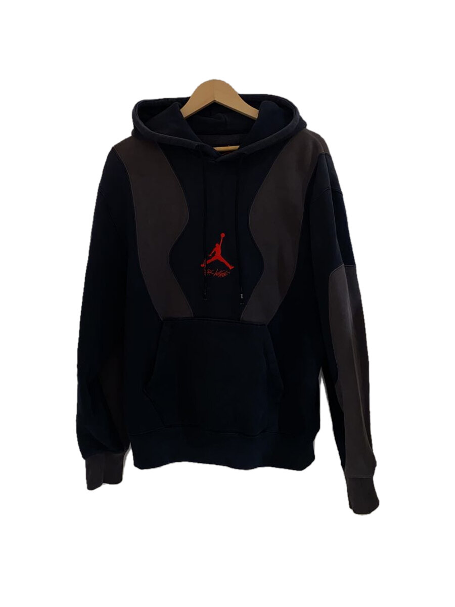 【中古】NIKE◆OFF-WHITE AS J NRG ASW UC PO HOODIE/L/綿織物/BLK/CV0541-010//【メンズウェア】