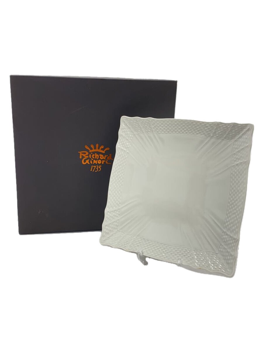 【中古】Richard Ginori◆一皿/WHT/A014620【勝手もと設備】