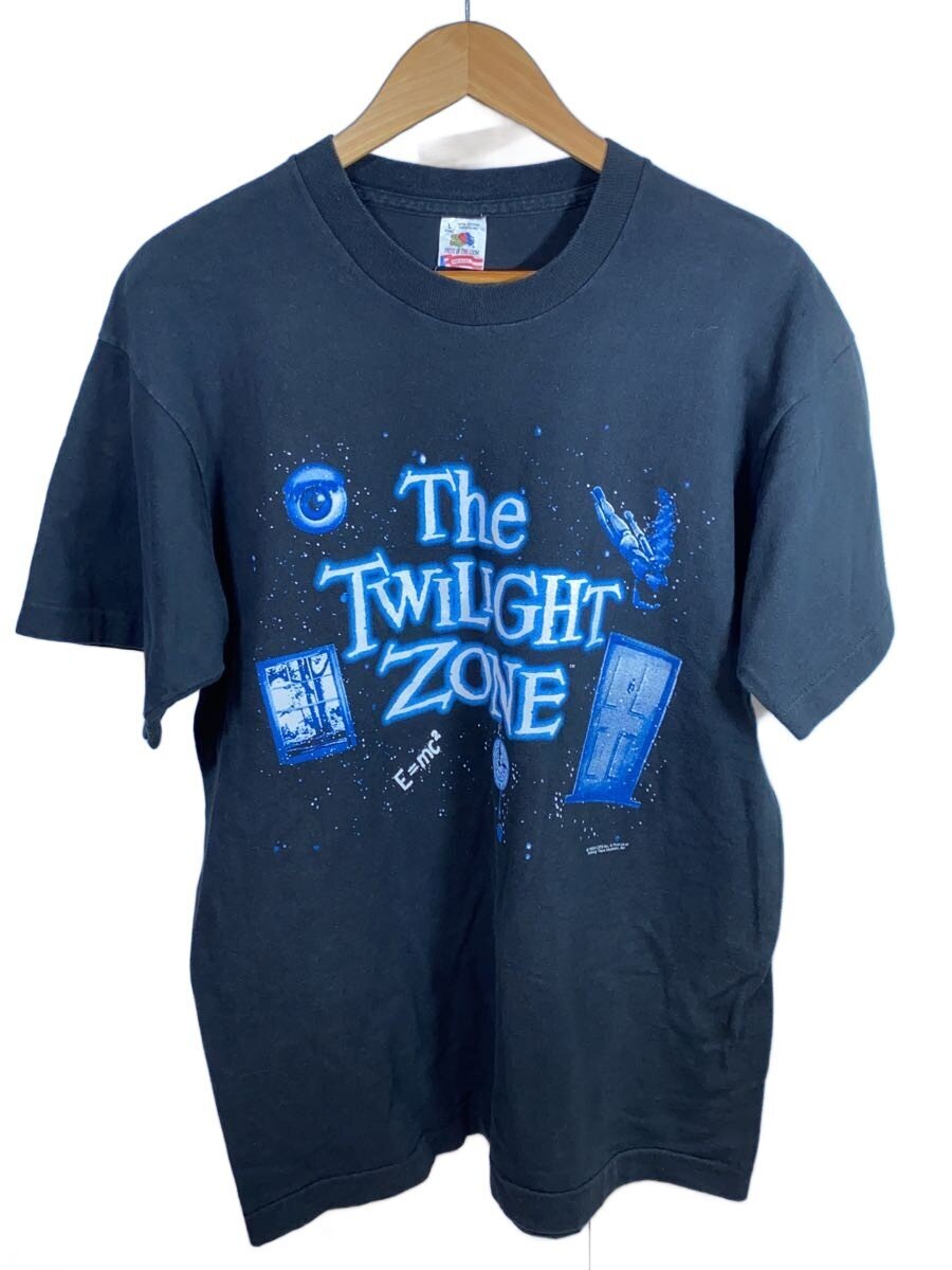 【中古】FRUIT OF THE LOOM◆90s/the twilight zone/Tシャツ/L/コットン/BLK【メンズウェア】｜2ｎｄ STREET 店