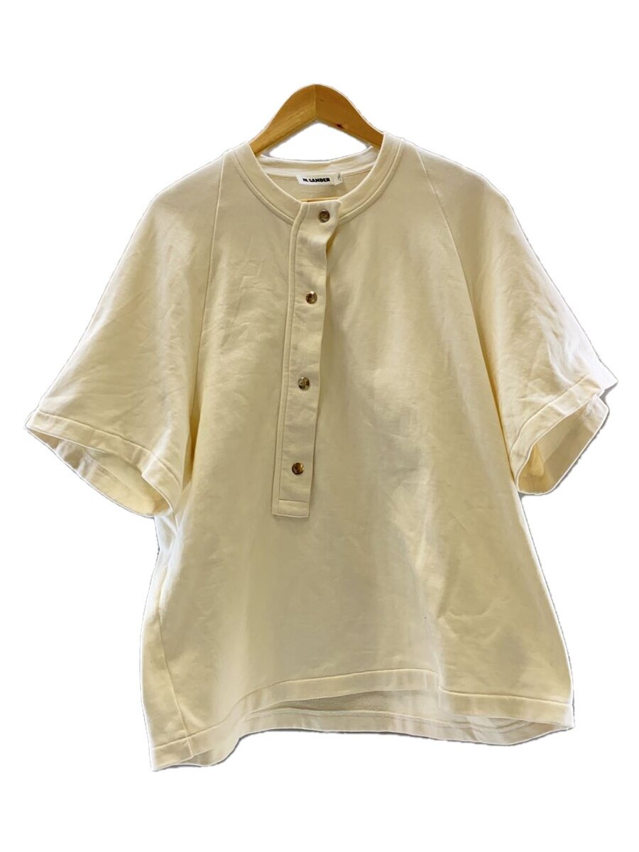 【中古】JIL SANDER◆汗水/M/綿織物/CRM【メンズウェア】