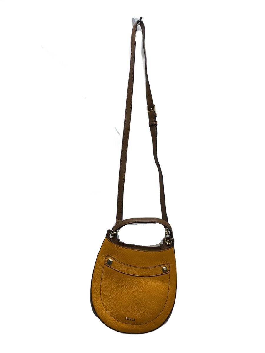 【中古】FURLA◆ショルダーバッグ/--/ORN/無地//【バッグ】｜2ｎｄ STREET 店