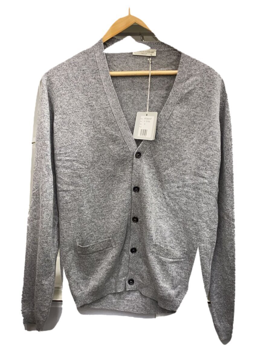 【中古】ROBERTO COLLINA◆ジレー(薄っぺら)/46/羊毛/GRY/RT20010T【メンズウェア】