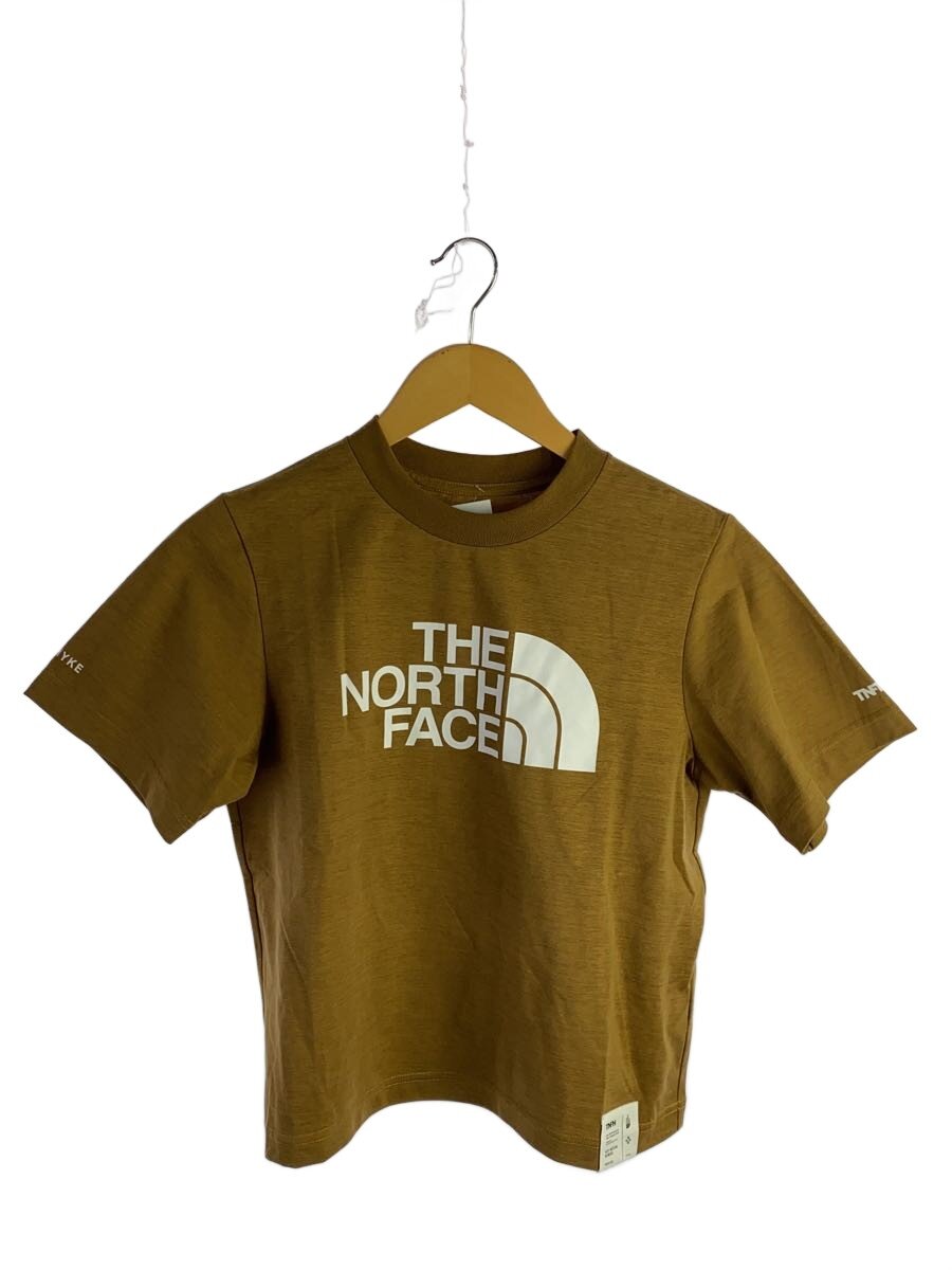 【中古】THE NORTH FACE◆×HYKE/ショートスリーブトレイルクルー/ティーシャツ/M/ポリエステル/BRW/NTW255HK【メンズウェア】