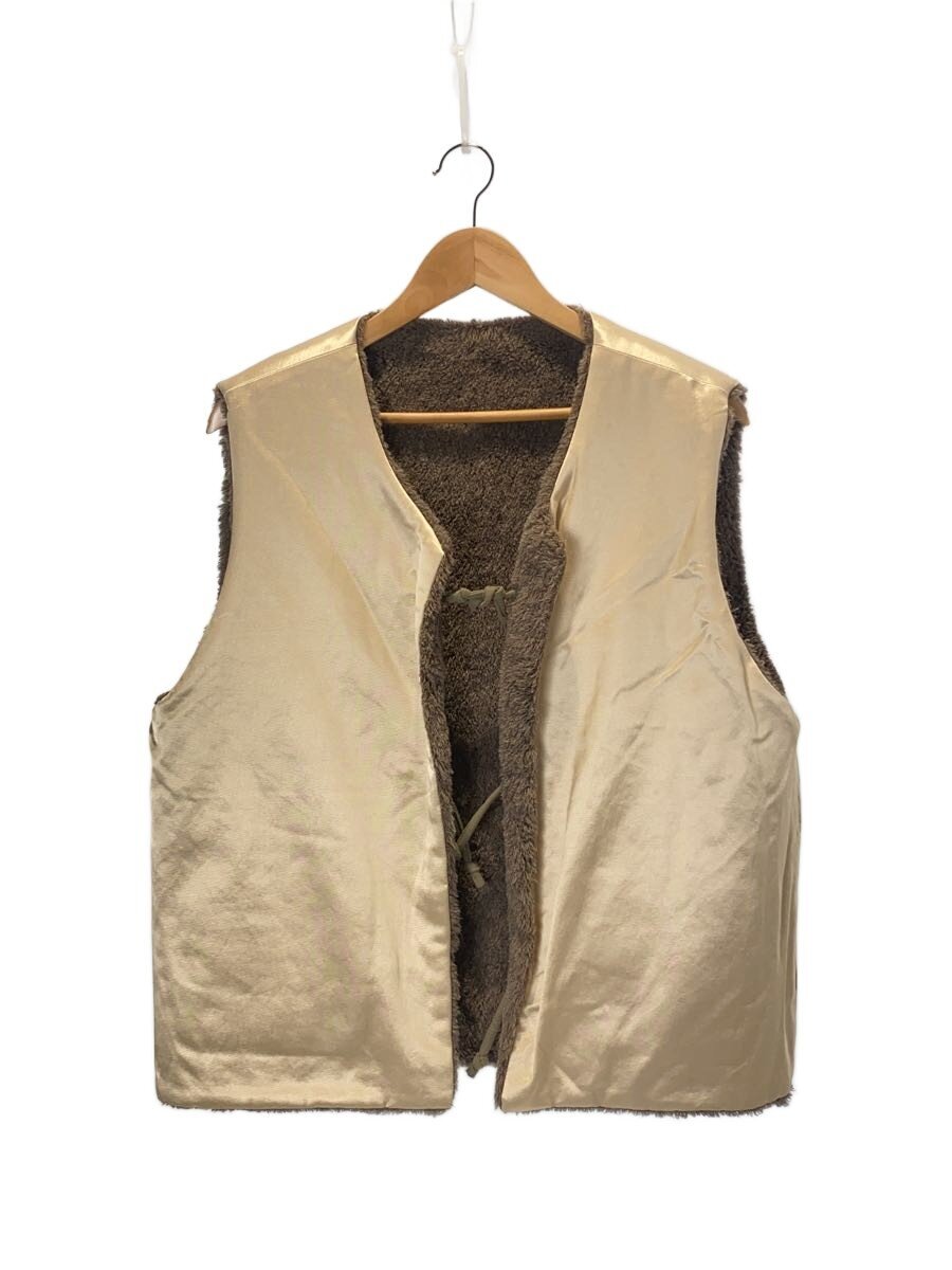 【中古】RADIALL◆SMOKEY VESTト/刺しゅう/リヴァーシブル/BRW//【メンズウェア】