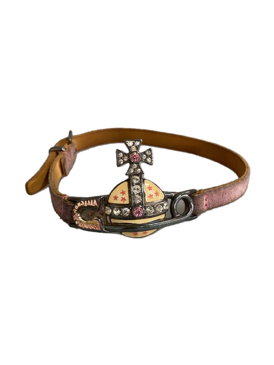 【中古】Vivienne Westwood◆オーブチョーカー/ネックレス/--/PNK/トップ有/レディース【服飾雑貨他】｜2ｎｄ STREET 店