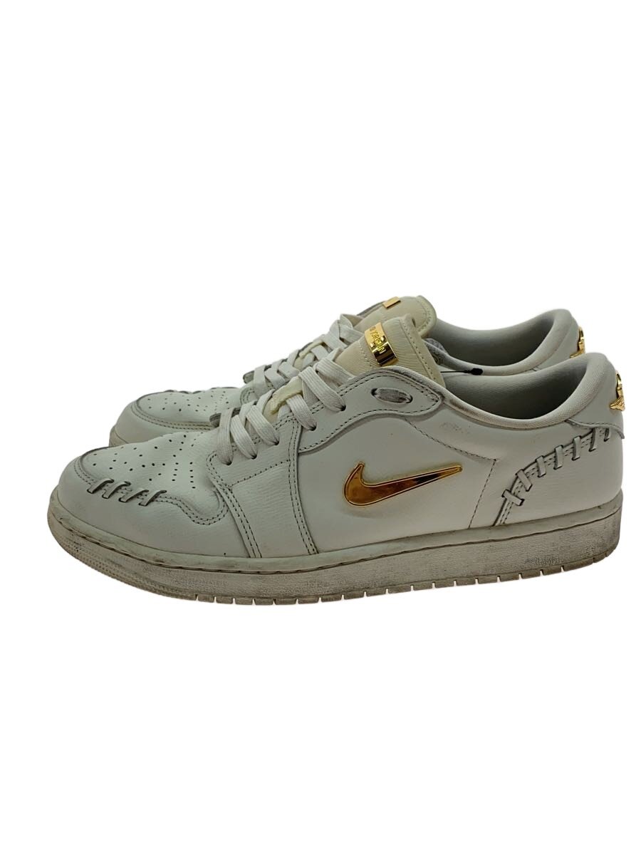 【中古】NIKE◆AIR JORDAN 1 MM LOW_エアジョーダン1 MM 置き目/28.5糎/WHT//【シューズ】