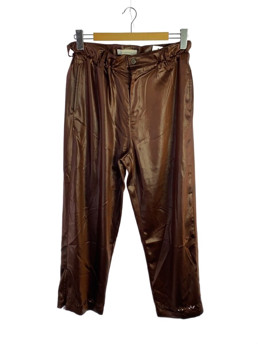 【中古】Sasquatchfabrix.◆イージーパンツ/下つ方/S/ポリエステル/BRW/21SS-PA9-020【メンズウェア】