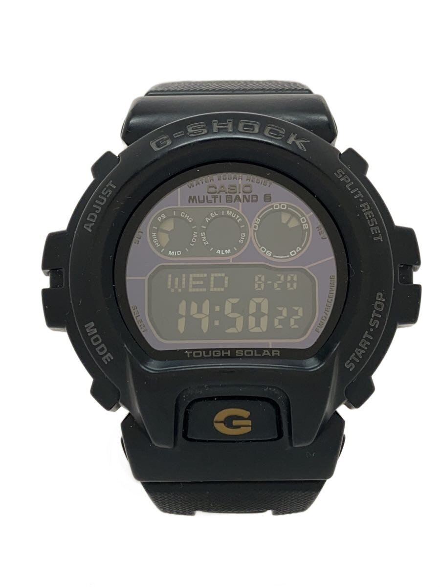 【中古】CASIO◆ソーラーウオッチ・G-SHOCK/デジタル/黒いこと【服飾雑貨他】