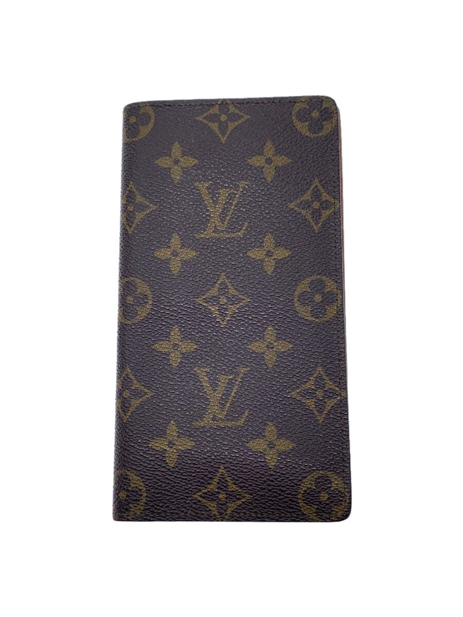 【中古】LOUIS VUITTON◆ポルト・カルト・クレディ・円_モノグラム・キャンバス/PVC/BRW/総柄/メンズ【服飾雑貨他】｜2ｎｄ STREET 店