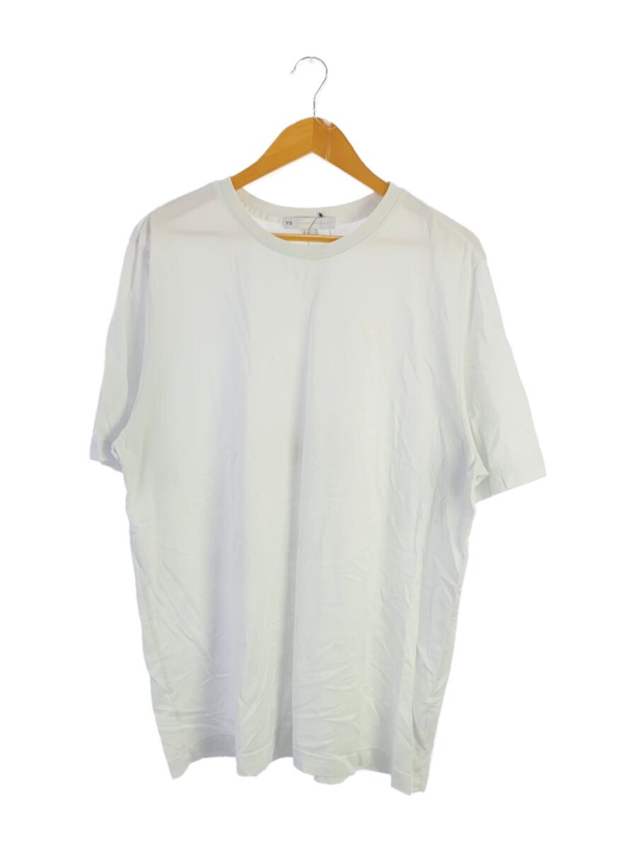【中古】Y-3◆半袖カットソー/XL/綿織物/白いこと/白/16C001【レディース御召しもの】