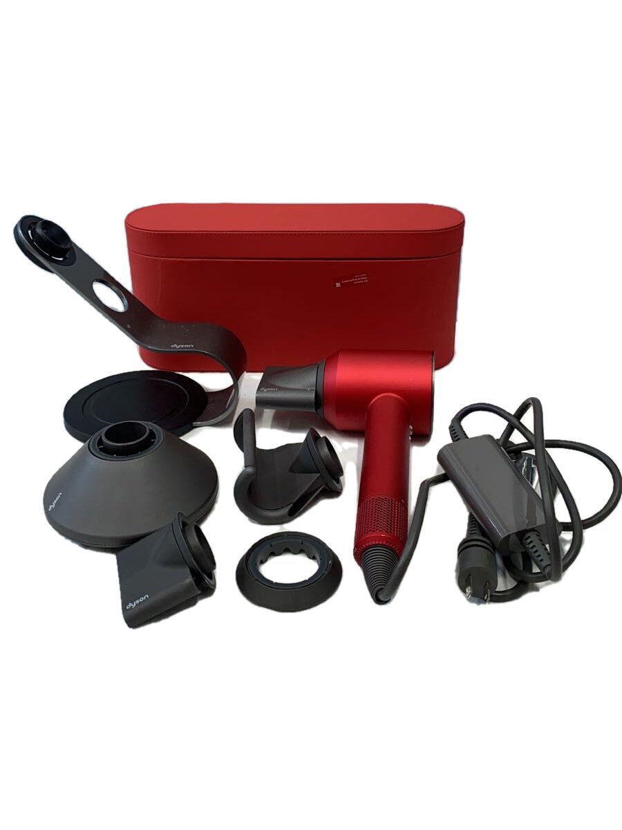 【中古】dyson◆ドライヤー・ヘアアイロン Supersonic Ionic HD08 ULF RRN BX レッド/ニッケル【家電・ビジュアル・オーディオ】