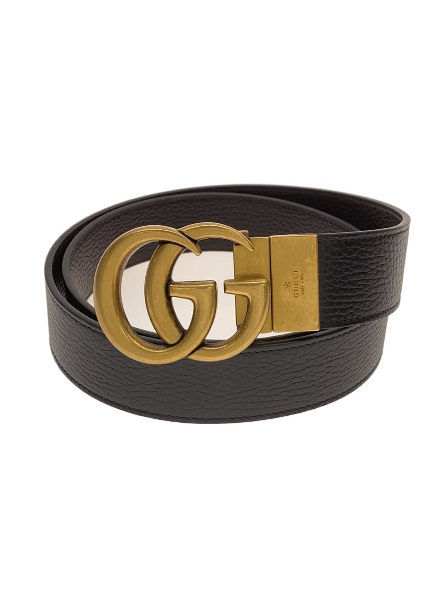【中古】GUCCI◆リバーシブル/ダブルG/クスミ有/ベルト/レザー/BLK/メンズ/627055//【服飾雑貨他】|2nd STREET 店