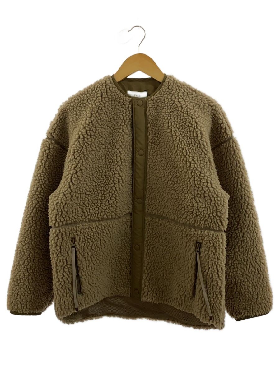 【中古】HYKE◆ブルゾン/1/ポリエステル/KHK/無地//【メンズウェア】｜2ｎｄ STREET 店