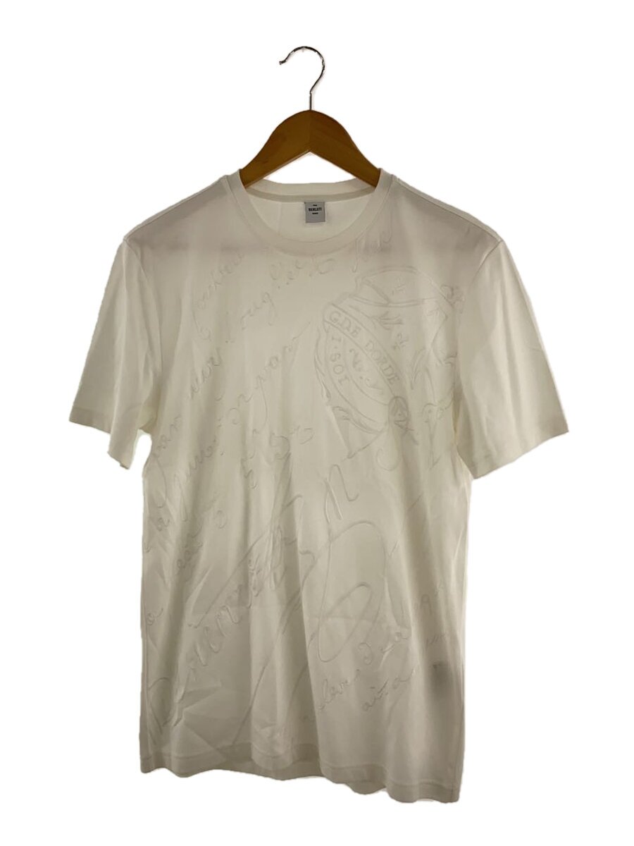 【中古】BERLUTI◆プルオーバー/XS/綿織物/WHT/無地/R22JRS75JAEK【メンズウェア】