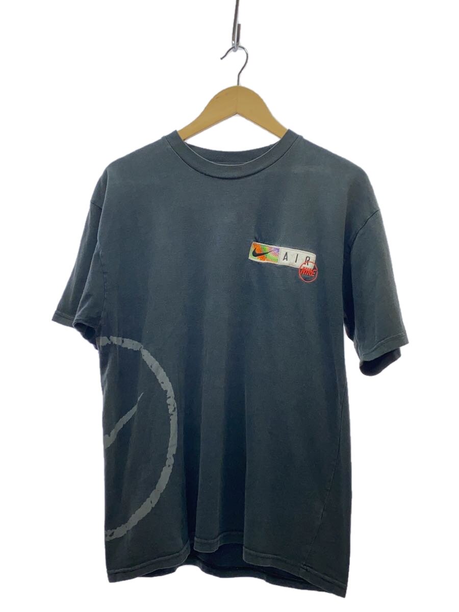 【中古】NIKE◆90-00S/刺しゅう/マルチ刷り上げる/プルオーバー/M/綿織物/黒いこと【メンズウェア】