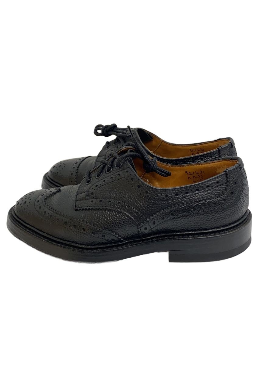 【中古】Tricker’s◆BOURTON/お召しものシューズ/UK6/BLK/M5633【シューズ】