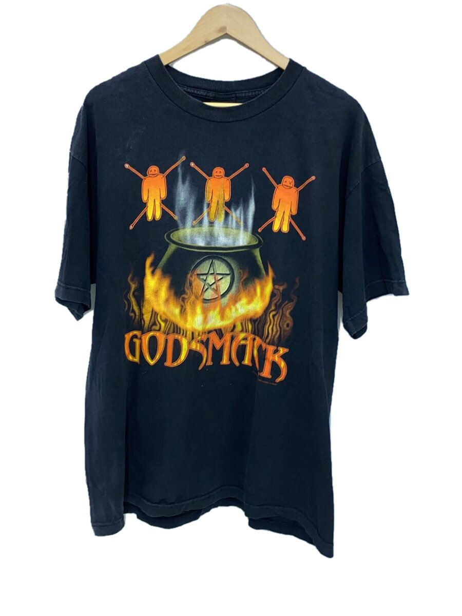 【中古】giant◆90s/GODSMACK/Tシャツ/--/コットン/BLK【メンズウェア】|2nd STREET 店