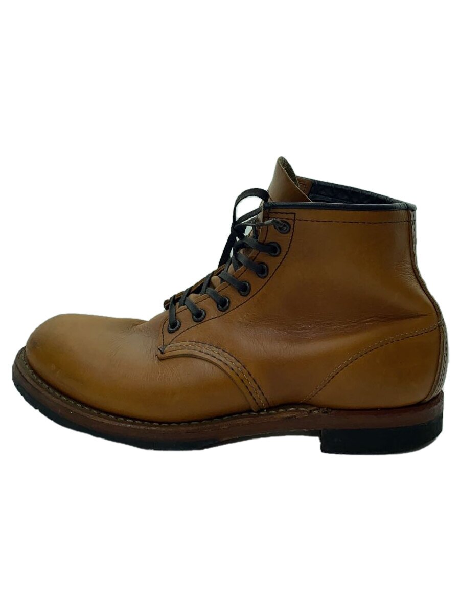 【中古】RED WING◆ベックマン/ブーツ/US8/CML/レザー/9013/履きジワ・汚れ・ソール減りあり【シューズ】｜2ｎｄ STREET 店 14,060円