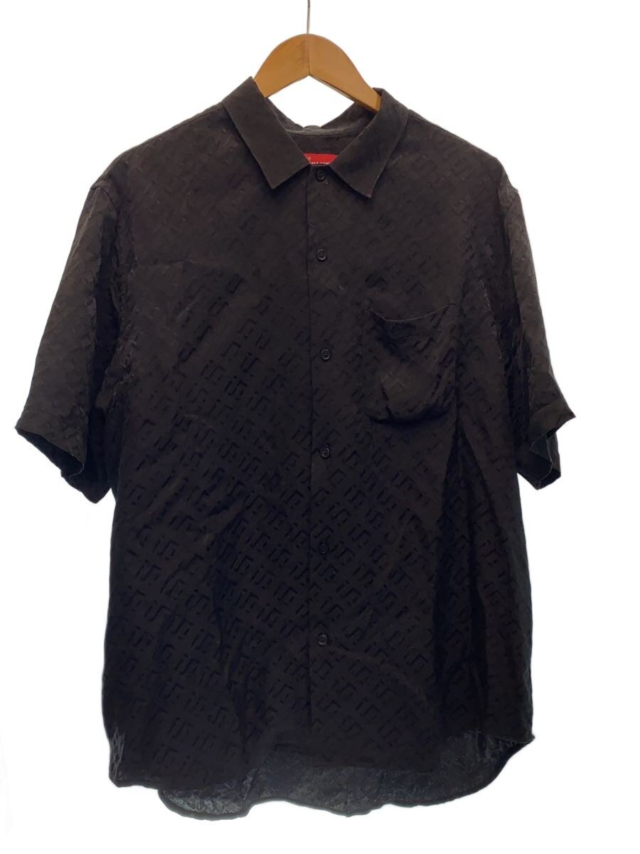 【中古】Supreme◆半袖シャツ/L/シルク/BLK/総柄【メンズウェア】｜2ｎｄ STREET 店