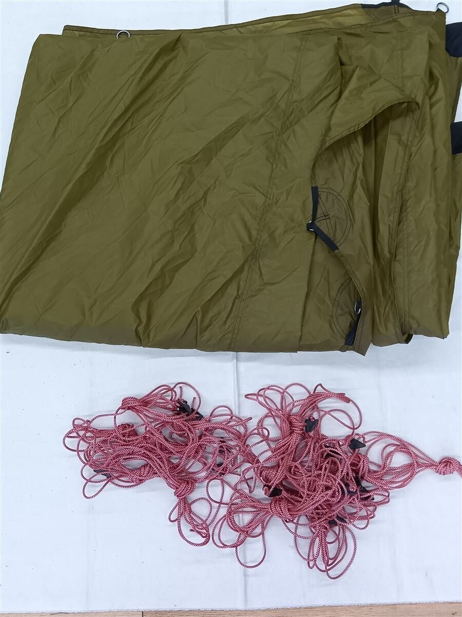【中古】HILLEBERG◆Tarp 20 XP 探検/タープ/KHK【運動競技】