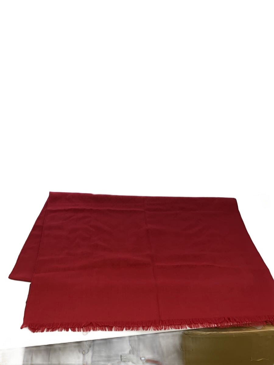 【中古】GUCCI◆袈裟/羊毛/RED/レディース【服飾雑貨他】