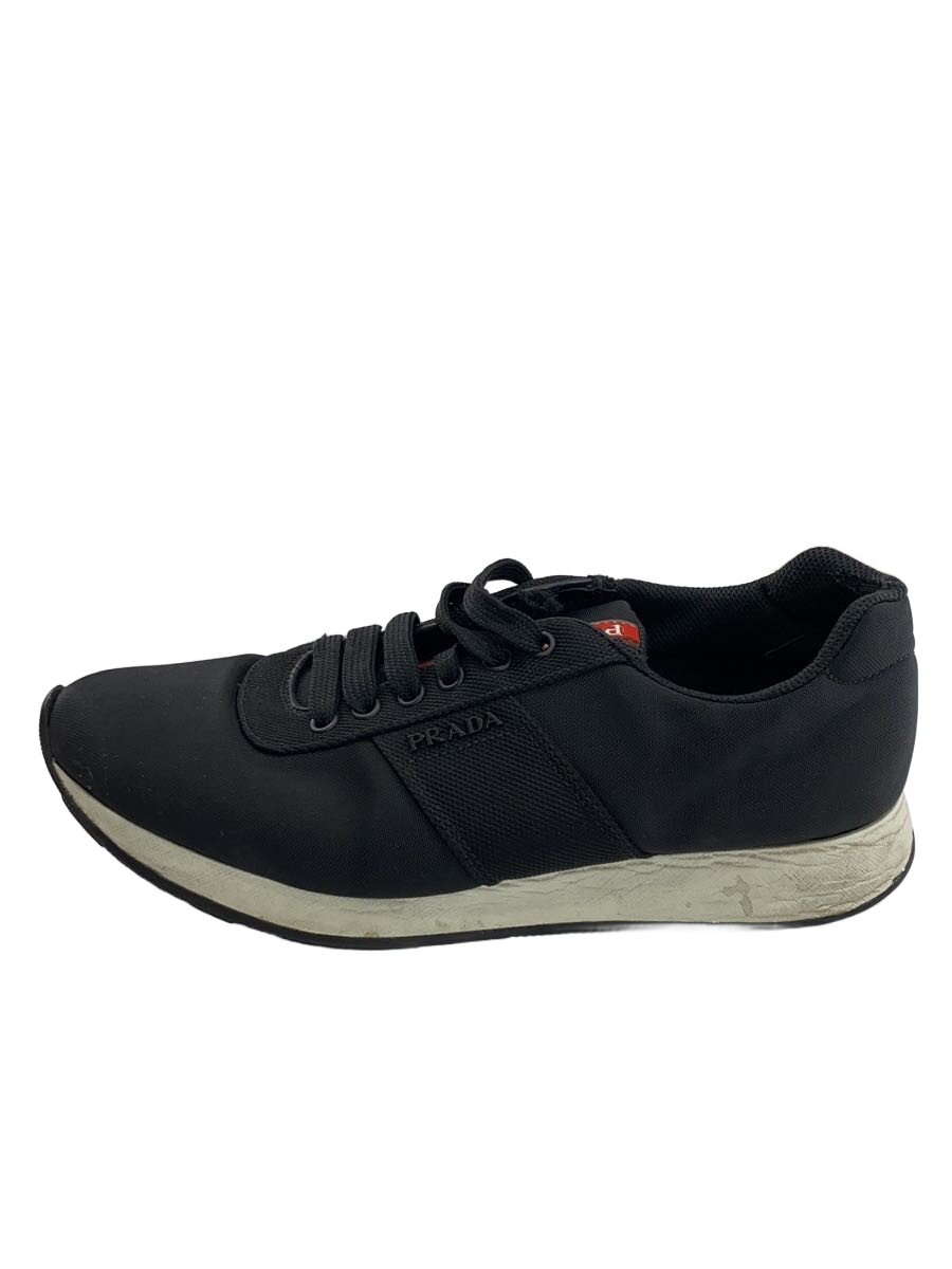 【中古】PRADA◆ローカットスニーカー/UK7.5/BLK/3250【シューズ】｜2ｎｄ STREET 店