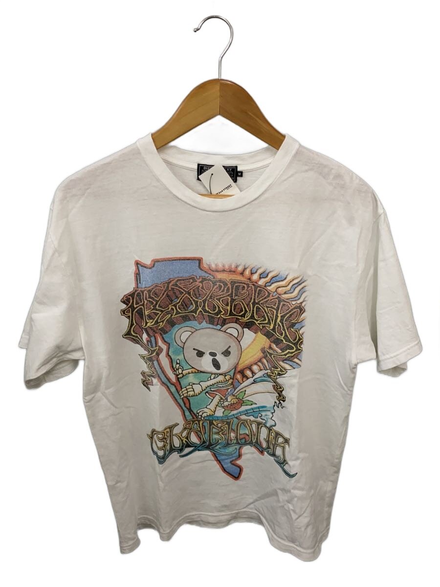 【中古】HYSTERIC GLAMOUR◆ティーシャツ/M/綿織物/WHT/無地/02232コンピュータ断層撮影法06【メンズウェア】