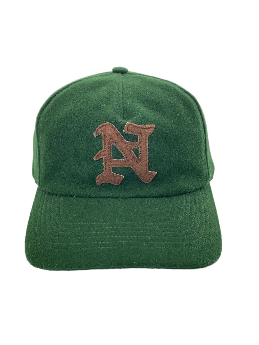 【中古】NOAH◆Melton 5-Panel/旗がしら/羊毛/GRN/メンズ/23-095-122-0016-3-0【服飾雑貨他】