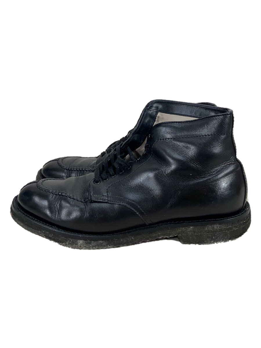 【中古】Alden◆TANKER Boot/油槽船ブーツ/US8/BLK/なめし革/45491H//【シューズ】