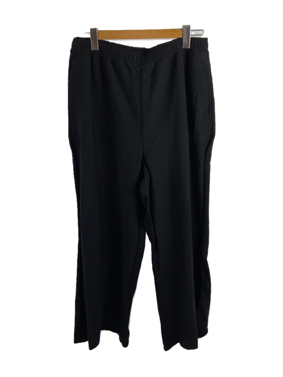 【中古】I’m here:◆Jersey Pants/スラックスズボン下/M/羊毛/黒いこと/JF021【メンズウェア】