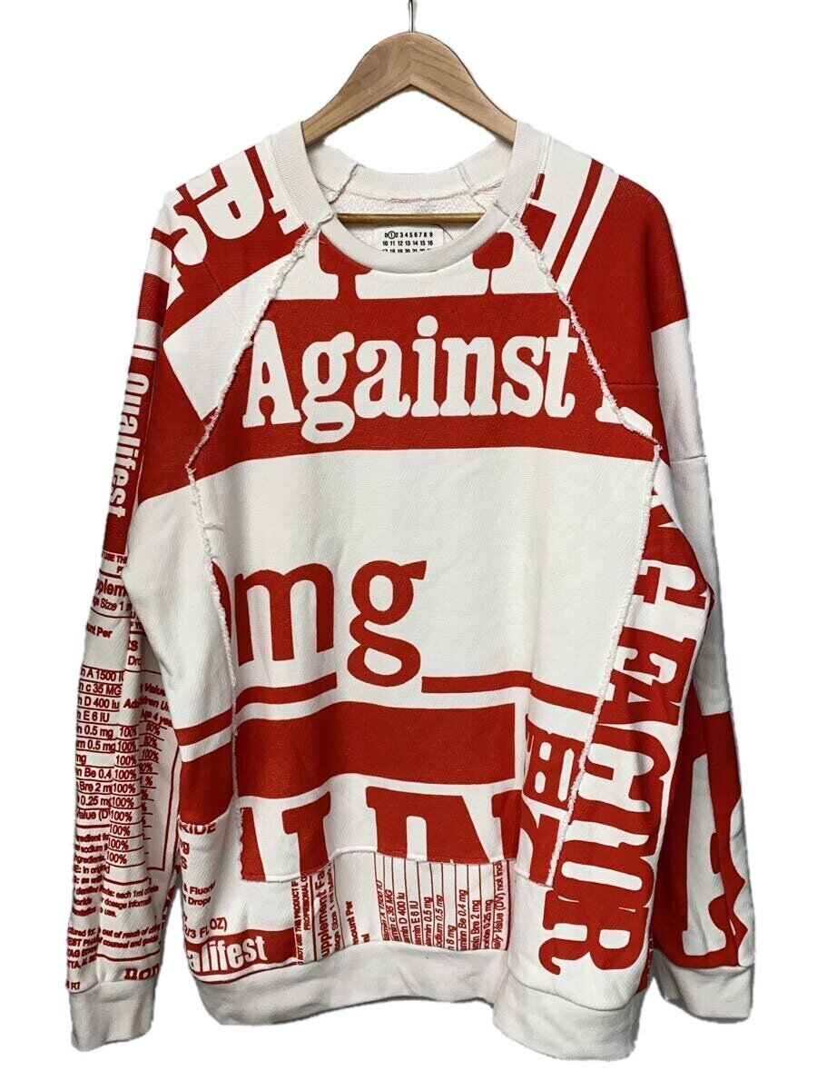 【中古】Maison Margiela◆汗水/XS/綿織物/RED/総柄/S51GU0026/2018【レディース御召しもの】