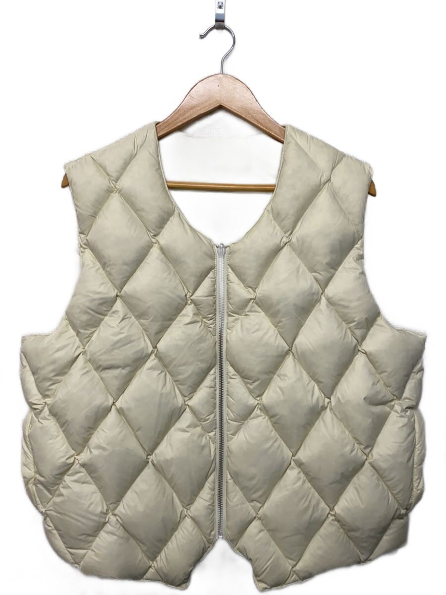 【中古】STUSSY◆WORKING QUILTING VEST/ダウンベスト/M/--/CRM【メンズウェア】|2nd STREET 店