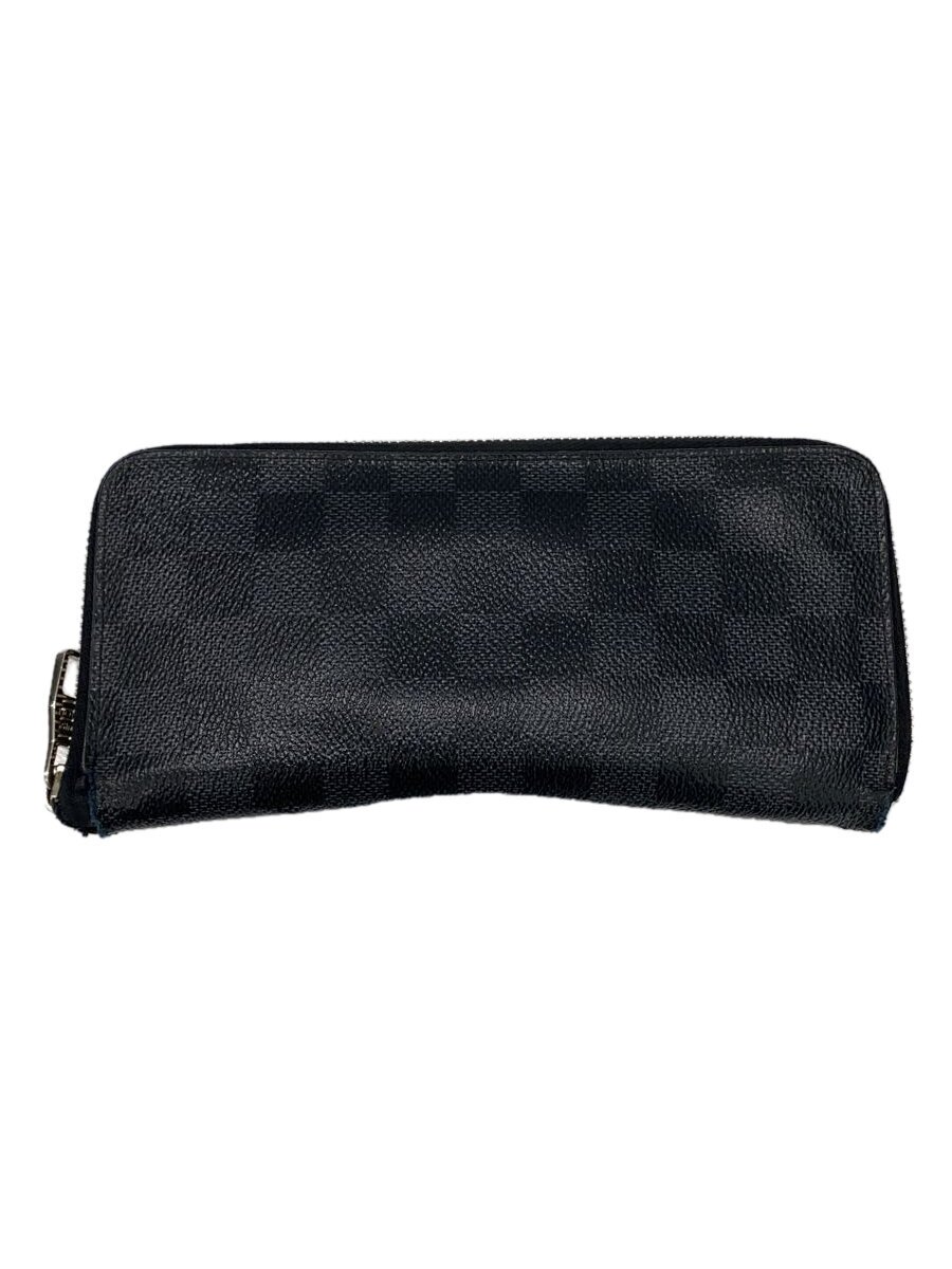 【中古】LOUIS VUITTON◆ジッピー・ウォレット・ヴェルティカル_ダミエ・グラフィット_BLK/PVC/BLK/メンズ【服飾雑貨他】｜2ｎｄ STREET 店