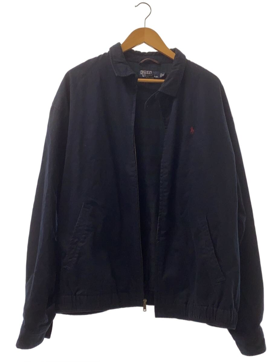 【中古】POLO RALPH LAUREN◆ジャケット/XL/コットン/NVY/無地【メンズウェア】|2nd STREET 店