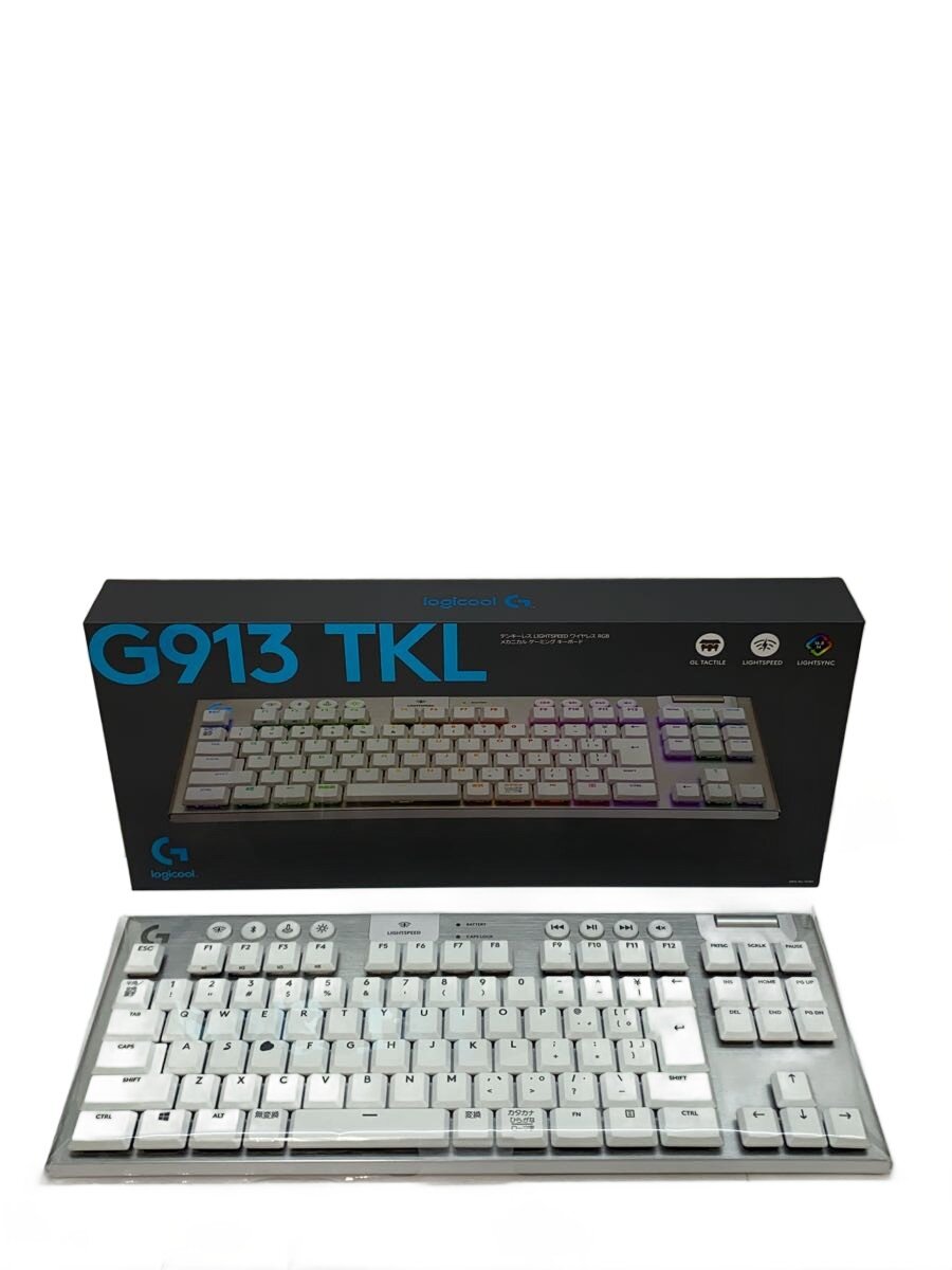 【中古】Logicool◆鍵盤 G913-TKL-TCWH//【マイコン】